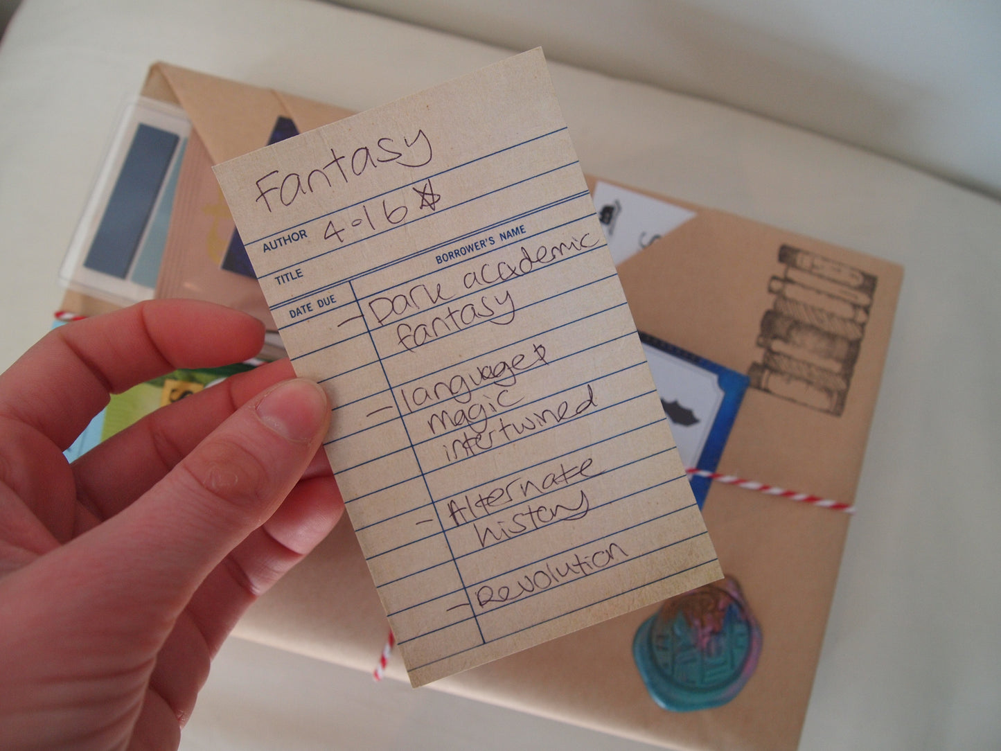 Fantasy - Dark Academia